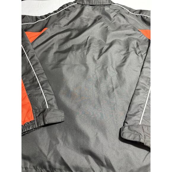 GIII Carl Banks MLB Miami Marlins Baseball Jacket Windbreaker Black Orange Large - Picture 8 of 11